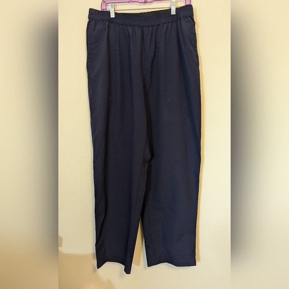 Slazenger Other - Slazenger Mens Golf Rain Pants Navy Blue Zip / Hook Loop Close Ankle, Size Large